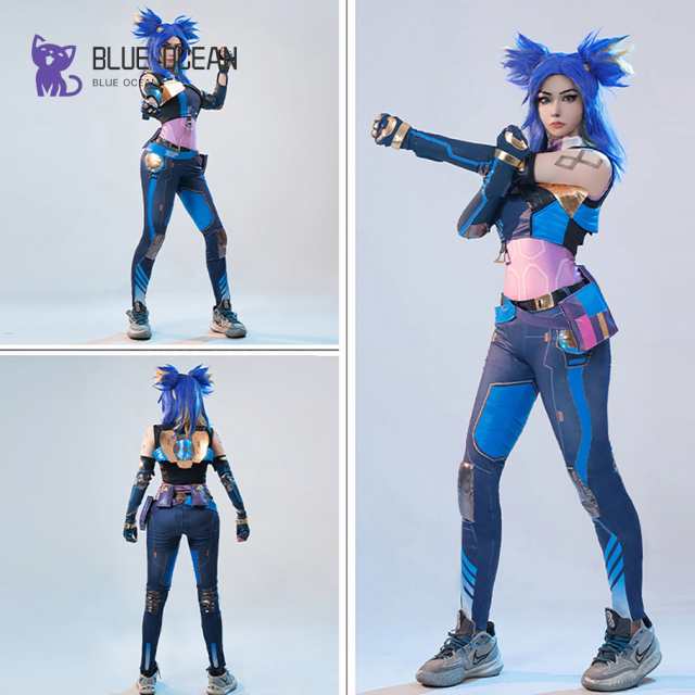 ヴァロラント VALORANT 風 ネオン NEON 風 コスプレ衣装 cosplay コスチューム イベント ハロウィン 仮装の通販はau PAY  マーケット - Blue Ocean | au PAY マーケット－通販サイト